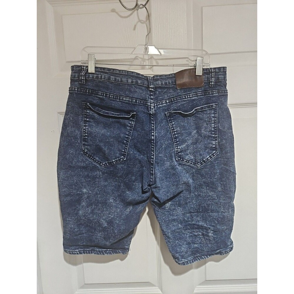 Y2K Phat Farm Blue Jean Shorts Waist Size 38 Jorts - Picture 3 of 8